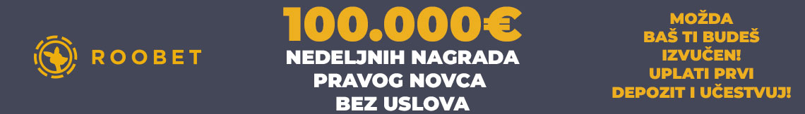 100.000€ NEDELJNIH NAGRADA